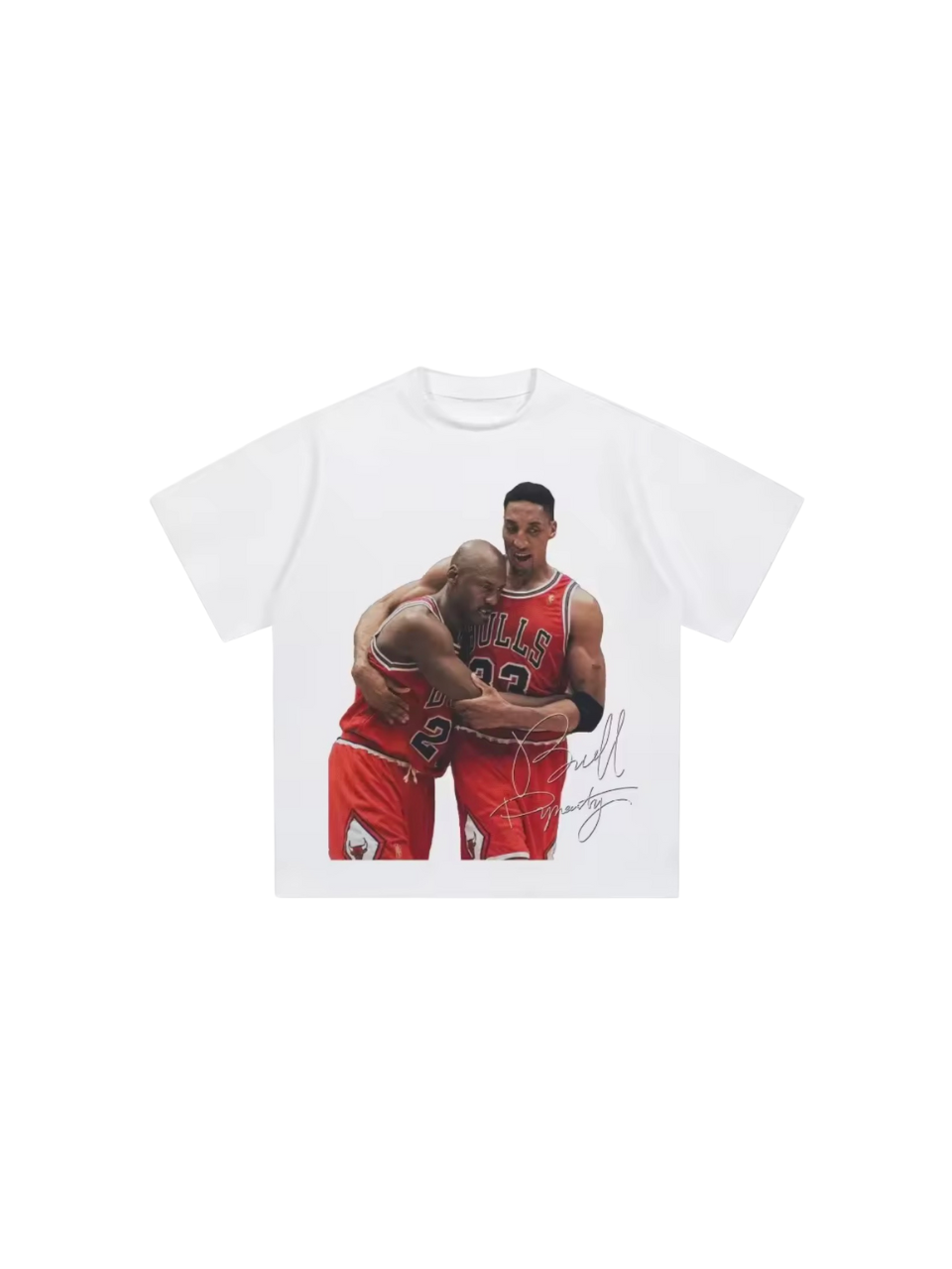 White Jordan Graphic T