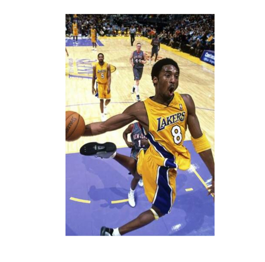 Kobe Poster Framed